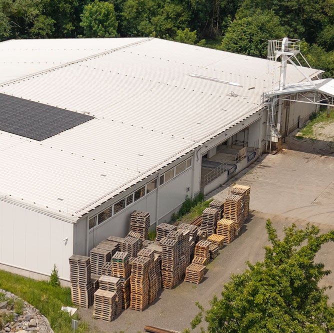 Jeseník nad Odrou - skladovací hala